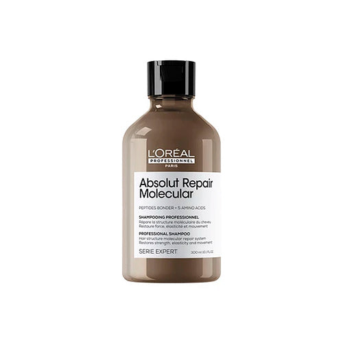 Shampoo Sin Sulfatos Reparacion Molecular Profunda Cabello Dañado Absolut Repair Molecular 300ml LOreal Professional