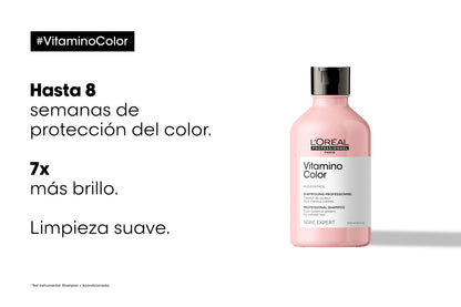 Shampoo Cabello Tinturado Vitamino Color 300ml LOreal Professional